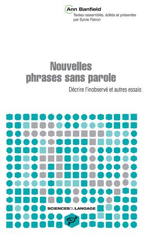Page de couverture de "Nouvelles phrases sans parole : décrire l’inobservé et autres essais"